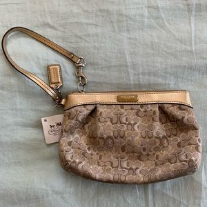 Coach wristlet - new